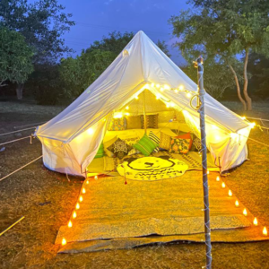 Canvas bell tents