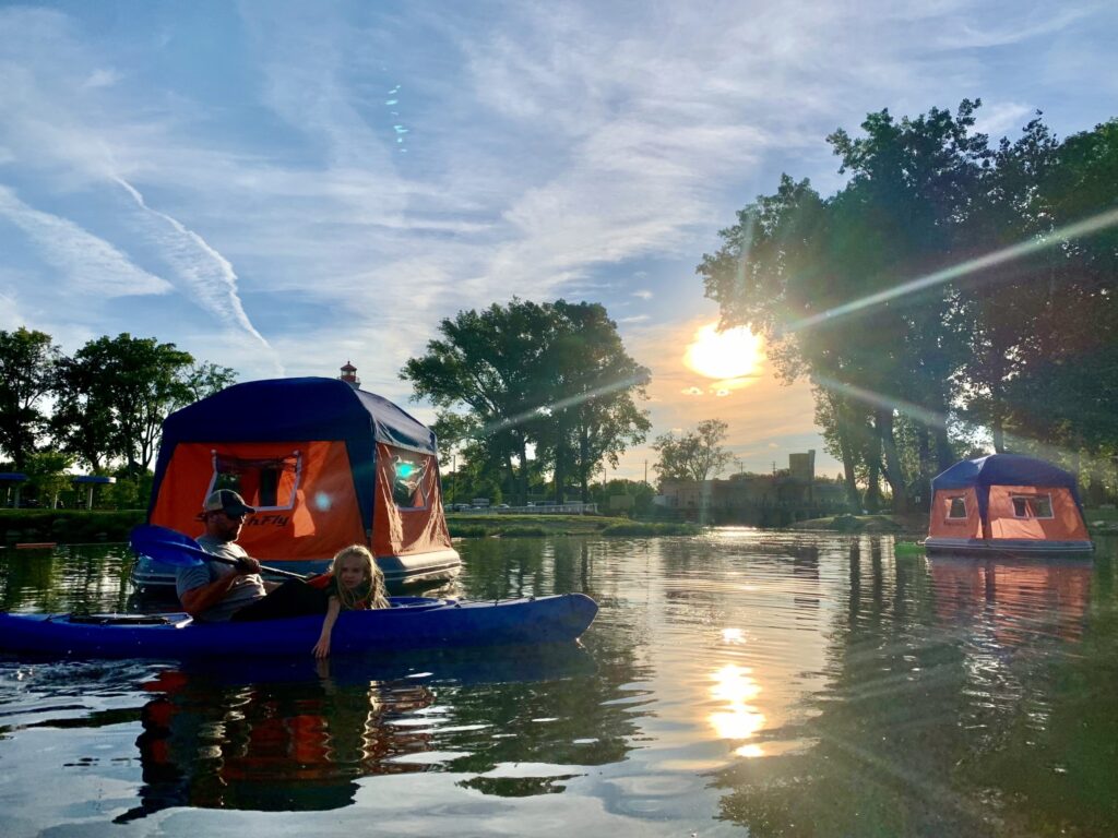 Floating Tents